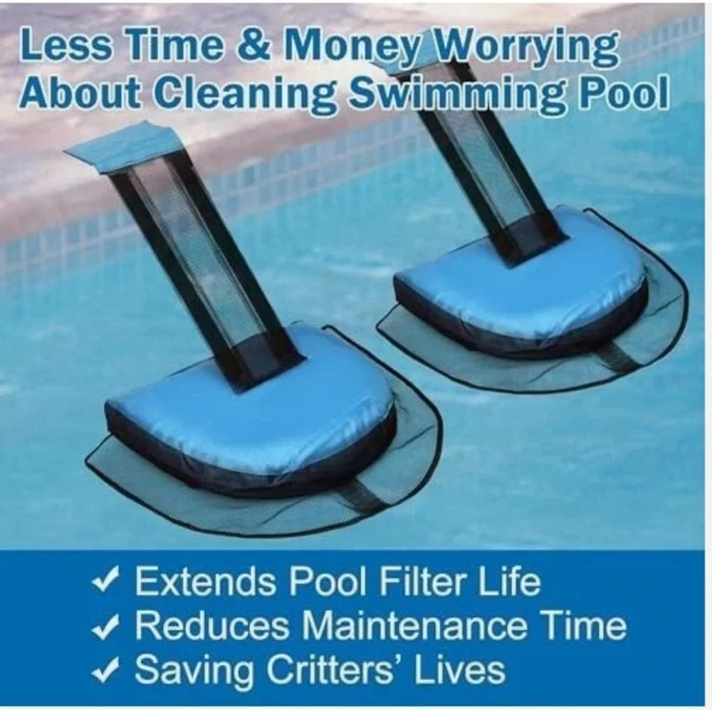Escape Ramp Animal Saving Pool Floating Rescue Frog Pad Clean Maintenance 4 Pack